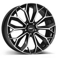 Aez LEIPZIG DARK BLACK/POLISHED 9.5 x 22 / 5 x 120 ET42.5 CB72.6