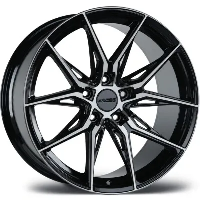 Arceo MARSEILLE 7.5 x 17 / 5 x 108 ET35 CB73.1 Glossy Black