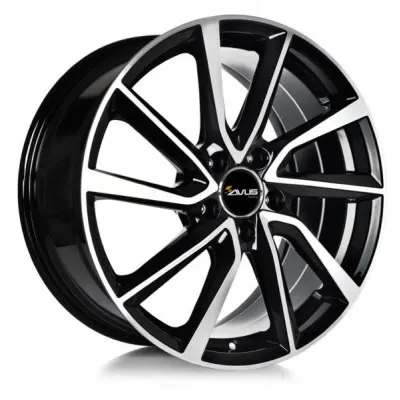 Avus AC-518 BP 7 x 17 / 4 x 108 ET25 CB65.1 Fekete polír