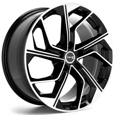 Avus AC-522 BP 8.5 x 19 / 5 x 112 ET30 CB66.6 Fekete polír