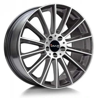 Avus AC-M07 GP 8 x 19 / 5 x 112 ET33 CB66.6 Antracit polír