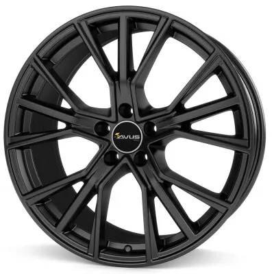 Avus AF18 9 x 20 / 5 x 112 ET25 CB66.45 Fekete