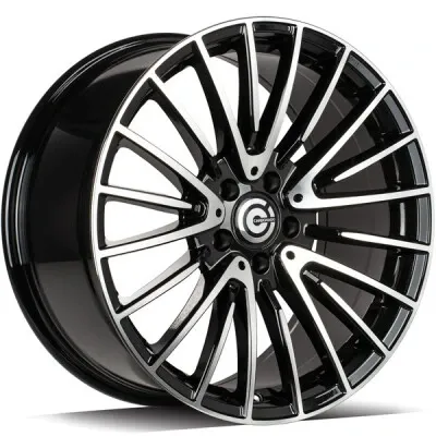 Carbonado Inex 35 BP könnyűfém kerékt. 8 x 17 / 5 x 112 ET35 CB66.6 Fekete polír