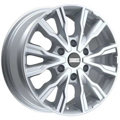 Fondmetal Pro2 48 könnyűfém kerékt. 7 x 17 / 6 x 120 ET48 CB74.5 Ezüst