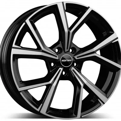 Gmp Mentor 45 BP könnyűfém kerékt. 7.5 x 18 / 5 x 114.3 ET45 CB73.1 Fekete polír