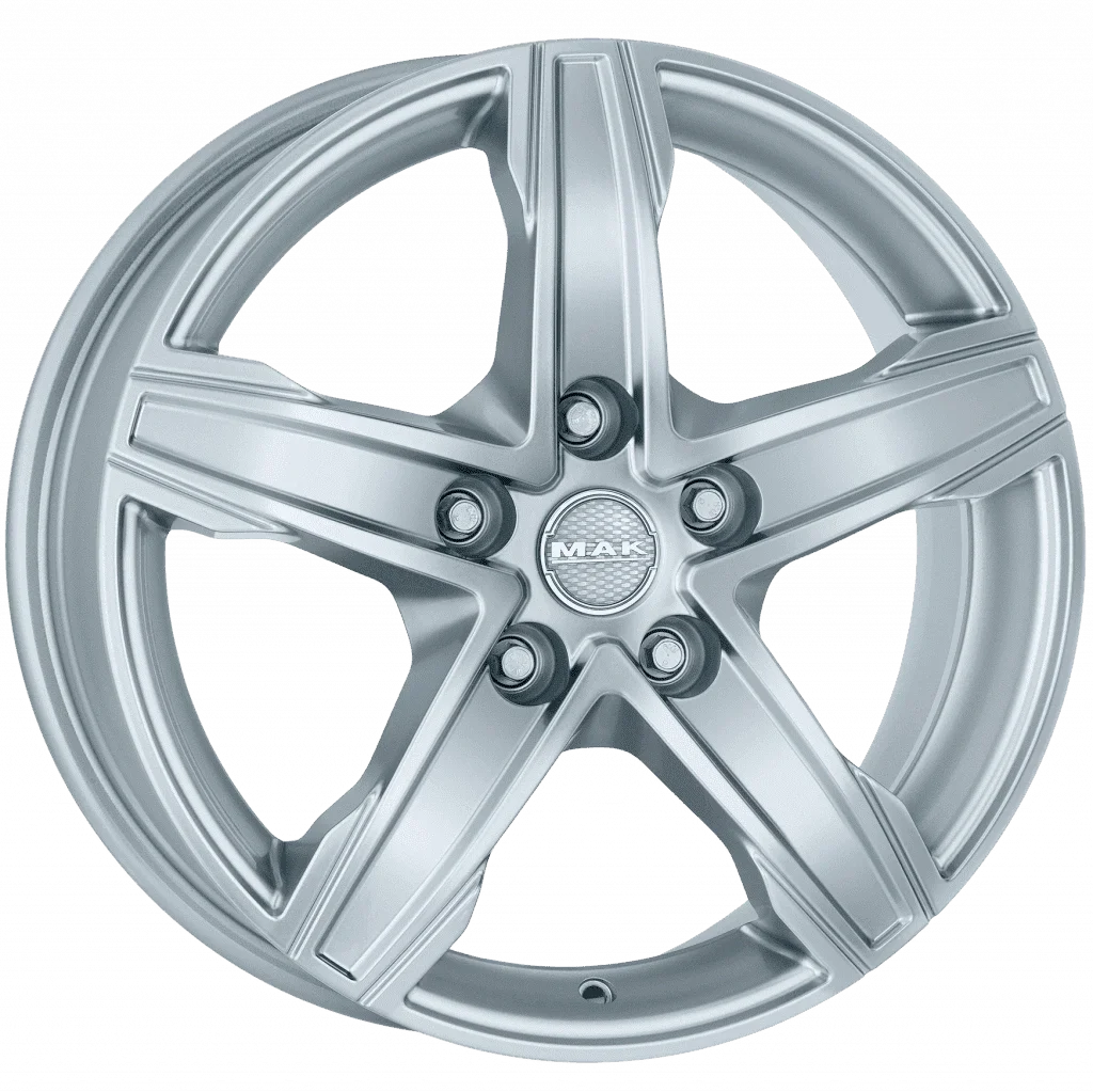 Mak 5x160 17x7.5 ET55 King 5 Sil 65.1