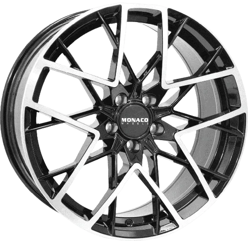 Monaco Wheels 5x120 19x8.5 ET35 GP9 BFP 64.1