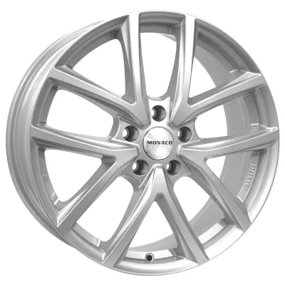 Monaco Wheels 5x114.3 19x8 ET42 CL2 5H Sil 70.1