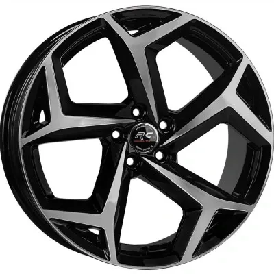 Rc racing RC-352 44 BP könnyűfém kerékt. 8 x 18 / 5 x 112 ET44 CB57.1 Fekete polír