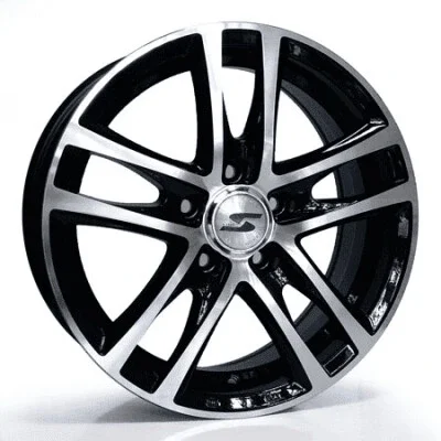 Silverline Memphis 38 BP könnyűfém kerékt. 6.5 x 15 / 4 x 114.3 ET38 CB67.1 Fekete polír