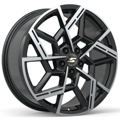Silverline Conway 42 BP könnyűfém kerékt. 7.5 x 18 / 5 x 108 ET42 CB65.1 Fekete polír
