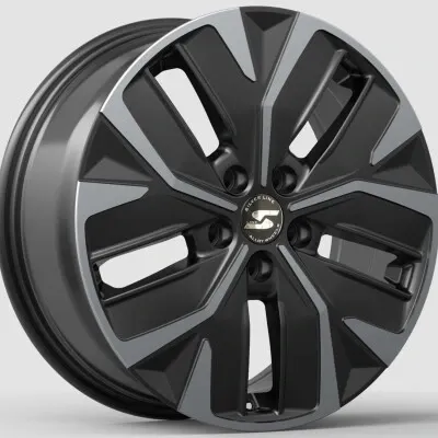 Silverline Lincoln 45 BP könnyűfém kerékt. 7.5 x 18 / 5 x 114.3 ET45 CB67.1 Fekete polír