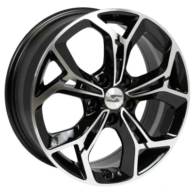 Silverline Overton 35 BP könnyűfém kerékt. 7 x 17 / 5 x 114.3 ET35 CB66.1 Fekete polír