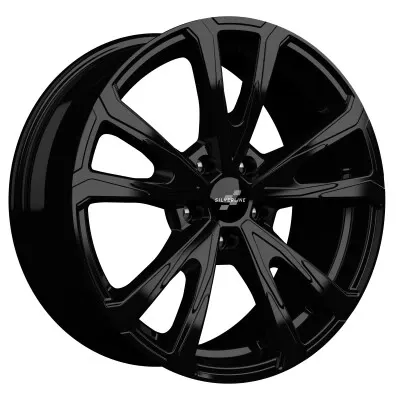Silverline SL-101 35 könnyűfém kerékt. 7.5 x 18 / 5 x 114.3 ET35 CB66.1 Fekete